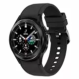 Samsung Galaxy Watch4 Classic Bluetooth, 42 mm noir - Montre connectée intelligente, lunette tournante, santé, bien-être, sport, IMC, ECG – Version FR