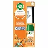 Air Wick Desodorisant Maison Diffuseur Freshmatic + 1 Recharge parfum Plaisir d'agrume et Zeste de mandarine
