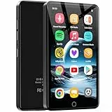 160Go Lecteur MP3 avec Bluetooth et WiFi, Lecteur MP4 HD IPS 4,02 Pouces avec Android 13 OS, Lecteur de Musique pour Enfants avec Haut-parleurs, Lecteur MP3 avec Deezer, Spotify et Play Store