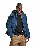 G-Star Homme Veste à capuche G-Whistler Padded, Bleu (rank blue D20100-D199-868), M