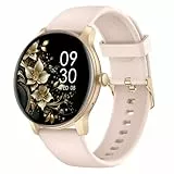 AcclaFit Montre Connectée Femme Homme, 1,38' Full Touch Smartwatch avec Répondre/Numéroter, 147+ Modes Sportifs, Compteur de Calories, Montre Connectee avec Fréquence Cardiaque pour Android iOS