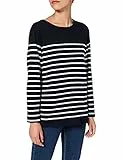 Armor Lux Femme Marinière 'Port-louis' Héritage Femme Top manches longues, Multicolore (Bi8 Rich Navy/Blanc Bi8), 40 EU