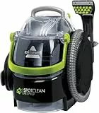 BISSELL SpotClean Pet Pro, Shampouineuse Canapé, Moteur Puissant de 750W, Idéal pour les Propriétaires d'Animaux, Nettoyeur pour Tapis, Moquettes, Meubles, Tissus, Voiture & Plus Encore, 15585