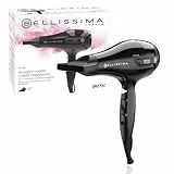 Bellissima Sèche Cheveux Professionnel 2200W Noir - Séchage Rapide, Chaleur Maîtrisée - Adapté Tous Types Cheveux - Accessoire Coiffure, Brushing - Technologie Précision, Puissant, Protection