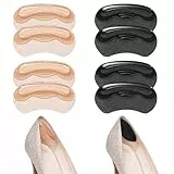 Yemiany Semelle Chaussure Trop Grande - 4 Paires de Coussinets Pour Chaussures, Protège Talon Silicone, Coussinet Talon Chaussure, Coussinets Plantaires et Pour Talons, Chaussure Grandeoptimal