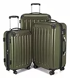 Hauptstadtkoffer - Alex - Lot de 3 valises, Valises de Voyage, Trolley, Bagages rigides, Set de Voyage, TSA, 4 Roues Doubles (S,M & L), Avocat