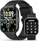 Montre Connectée Homme Femme avec Appel Bluetooth, 1.96' HD Smartwatch, 113+ Modes Sportifs, Montre Connectee Sport Etanche IP68 avec Sommeil/Cardiofrequencemetre/Podometre,2025
