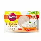 TANOSHI GAYELORD HAUSER - Konjac - Shirataki de Konjac - Nature - Sans Rinçage - Prêt à l'Emploi - 1 paquet de 160 g (L'emballage peut varier)