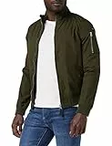 Schott Nyc Kenny, Gilet Homme, Vert (Dark Kaki), Medium (Taille Fabricant:M)