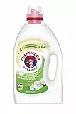 CHANTECLAIR Lessive Musc Blanc 40 Lavages 2,2 L - Lot de 3, Parfumé