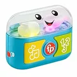 Fisher-Price Jouet Rires et Éveil Mes Premiers Écouteurs pour tout-petits avec musiques et lumières, à partir de 6 mois, version multilingue, HWY45