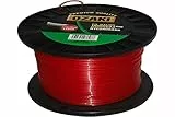 Greenstar 3832 Bobine fil nylon rond Ozaki 180 m x ø 2,40 mm, Rouge