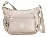 Kipling GABBIE S Petit sac à bandoulière, Metallic Glow (Argent)