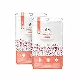 Marque Amazon - Mama Bear Couches bébé Ultra Absorbantes, Taille 1 (2-5 kg), Blanc, 96 Pièces (2 lot de 48) - PACK MENSUEL