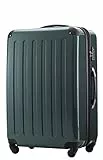 HAUPTSTADTKOFFER - Alex - Valise à coque dure Vert forêt Brillant, TSA, 75 cm, 119 litres