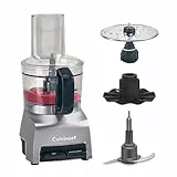 Cuisinart FlexPrep® 1,1L | Hacher, râper, purée, fouetter | Lame inox, disque réversible, fouet | BladeLock™ | Une touche + impulsion | Sans BPA
