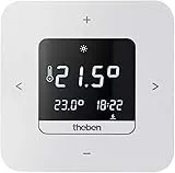 Theben 8120200 Ramses 812 top3 Thermostat numérique pour surveillance/régulation de la température ambiante en fonction du temps I Version secteur I Thermostat d'ambiance
