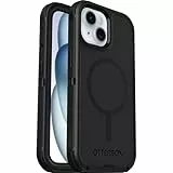Otterbox Coque Defender Series MagSafe pour iPhone 16e, 15, 14, 13, Antichoc, résistante aux Chutes, Ultra Robuste, Coque de Protection, supporte 7X Plus de Chutes Que la Norme Militaire, Noir