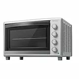 Cecotec Four à Convection de Table de 60 Litres Bake&Toast 6090 White Gyro. 2200 W, Éclairage Intérieur, 12 Fonctions, Température jusqu'à 230º, Porte à Double Vitrage, Inclus Rôtissoire Tournante