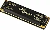 Fender Blues Deville Harmonica, Clé de C, Bronze Phosphoreux