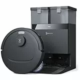 ECOVACS DEEBOT T30C OMNI Robot Aspirateur Laveur avec Station, Aspirateur Robot 20000Pa, Lavage à l'eau chaude 75 ℃, Serpillière OZMO TURBO 2.0, Brosse ZeroTangle 3.0, Nettoyage humide adaptatif, Noir