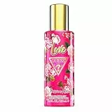 GUESS Love Passion Kiss, Brume Parfumée pour Femme, Fragrance Floral Argumes, Vanille, Jasmin, Senteur Sensuelle et Fraîche, 250 ml