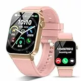 STECEi Montre Connectée Homme Femmes,Rose