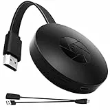 Adaptateur HDMI sans Fil 1080P WiFi pour TV, Dongle WiFi Affichage Écran Compatible Miracast, Airplay, DLNA, Streaming iOS Android Windows Mac