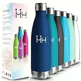 HoneyHolly Gourde Isotherme - 750ML - Gourde Inox isolé à Double Mur, Gourde Sport sans BPA, Bouteille Isotherme Étanche, Processus de revêtement en Poudre - Pour Boissons Chaudes Et Froides