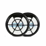 Amazon Basics Filtres de Rechange pour Aspirateur traîneau 1,3L (Modèle: B0D6VD8P7T), Lot de 2, Lavables