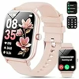 Montre Connectée Homme Femme,1.85'HD Smartwatch avec Appel Bluetooth,Montre de fitness 110+ Mode Sport avec Podomètre,Sommeil,Fréquence Cardiaque,Spo2,Etanche IP68 Montre Intelligente pour Android iOS