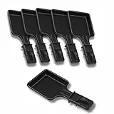SOS Accessoire Poêlons à Raclette Antiadhésive | Lot de 1 à 12 | Mini Raclette Carré | Compatible avec Appareil à Raclette Tefal | Design Ergonomique et Facile à Net