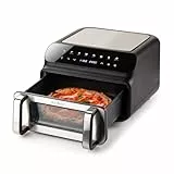 Rosmarino Air Fryer, 10l, MasterPro - Multifonction 5-en-1 : Frire, Griller, Cuire, Déshydrater, Griller - Grande Taille Familial - Économie d'Énergie - Friteuse sans Huile