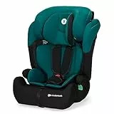 Kinderkraft COMFORT UP i-Size 76 et 150 cm, Siège auto bébé Groupe 1/2/3 de 9 à 36 kg, 15 mois à 12 ans, Têtière ajustable, 11 niveaux de réglage, Harnais de sécurité 5 points, Housse amovible, Vert