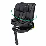 Bebeconfort RevolveFix Plus 360 i-Size, Siège Auto Pivotant 360, 0-12 Ans, 40-150 cm, Siège Auto ISOFIX, Jambe de Force, Rotation 360, 6 Positions Inclinaison, 12 Positions Appui-tête, Full Black