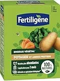 FERTILIGENE FEGPOT12 - Engrais Végétal Potager et Arbres Fruitiers 1,2 kg - Des récoltes plus abondantes - Seulement 1 application en 3 mois - Jusqu'à 24 m² environ -Produit 100% naturel avec zéolite