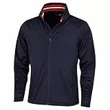 Calvin Klein Hommes avec col Veste impermŽable Golf - Marine/Rouge - L