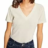 Morgan 212-diwi Femme T-Shirt, Beige, L