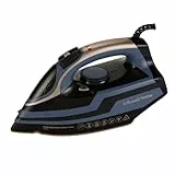 Russell Hobbs Fer à repasser vapeur [3100W, 210g de vapeur extra] Powersteam Ultra Pro(semelle quartz+céramique,réservoir 350ml,fonctions: autonettoyage,vaporisateur,anticalcaire+stop goutte) 28630-56