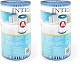 Intex - Piscine Cartouche - Filtre De Remplacement De La Pompe pour Piscine 59900 (Lot de 2)