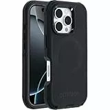 Otterbox Coque Defender Series MagSafe pour iPhone 16 Pro, Antichoc, résistante aux Chutes, Ultra Robuste, Coque de Protection, supporte 7X Plus de Chutes Que la Norme Militaire, Noir
