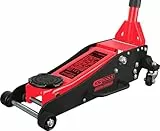 KS Tools Performance 160.1000 Cric hydraulique en Aluminium, 1500 kg, Hauteur de Levage : 90-360 mm