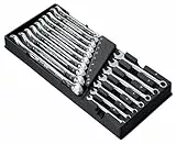 FACOM - Module de 17 Clés Mixtes OGV - MOD.440-1XL - Dimensions 6-22 mm - Matériau Robuste et Durable - Compatible avec le Système de Rangement Modulaire FACOM - Pour Professionnels et Particuliers