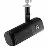 Elgato Wave DX - Micro XLR dynamique cardioïde, suppression de bruit, optimisation des voix pour podcast, streaming et diffusion, booster de signal non requis, compatible toutes interfaces, Mac et PC