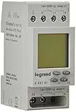 Legrand 603781 minuterie hebdomadaire numérique MICROREX D22, 2 canaux, 2 de modulig pour chapeau Rail avec 230 V et 4000 W - Notice en Allemand