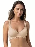 Dorina Lindsay - Soutien-Gorge avec Armatures pour Femme, Non Rembourré, Couverture Totale, Microfibre Douce avec Bretelles Réglables pour Un Confort Toute la Journée, Beige