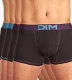 Dim Boxer Mix and Colors Coton Stretch Homme x4, Noir Ct Violet Velours / Noir Ct Vert Viride / Noir Ct Violet Velours / Noir Ct Vert Viride, 2