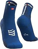 COMPRESSPORT Pro Racing Chaussettes V3.0 - Bleu - Unisex-Adultes - 1 unité - Taille M (46) - Synthétique - Chaussettes de course à pied