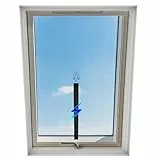 BKSAI Moustiquaire Fenetre anti moustique sans Percage Adhésif Toile Moustiquaire jusqu'à 130X100 cm découpable individuellement Rideau anti mouch Barrage aux insectes