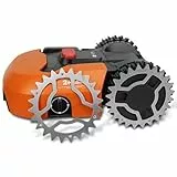 Pointes pour Tondeuse à Gazon Worx Landroid modèle S/M - Épaisseur : 2 mm - Amélioration de la Traction - Trous de vis abaissés polis et ébavurés